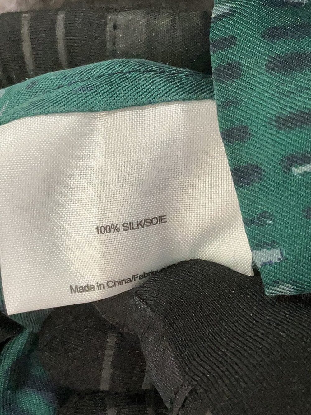 TORY BURCH 100% silk blouse top green teal sleeveless tie neck SIZE 8 - Picture 9 of 12